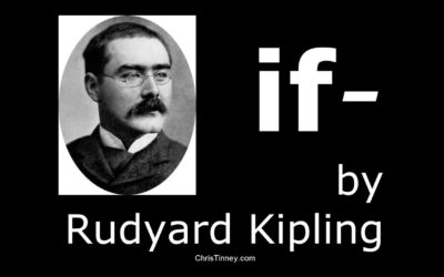 “If” by Rudyard Kipling